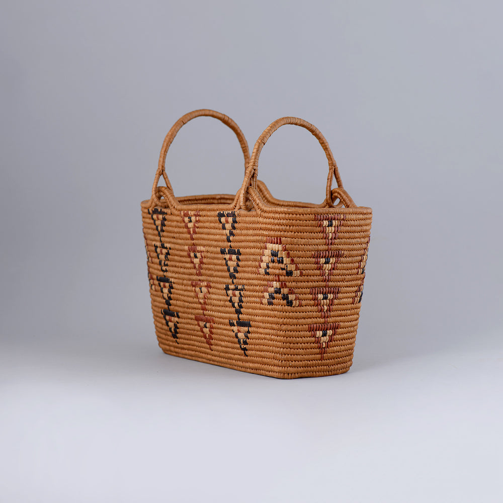 Salish Basket with Handles