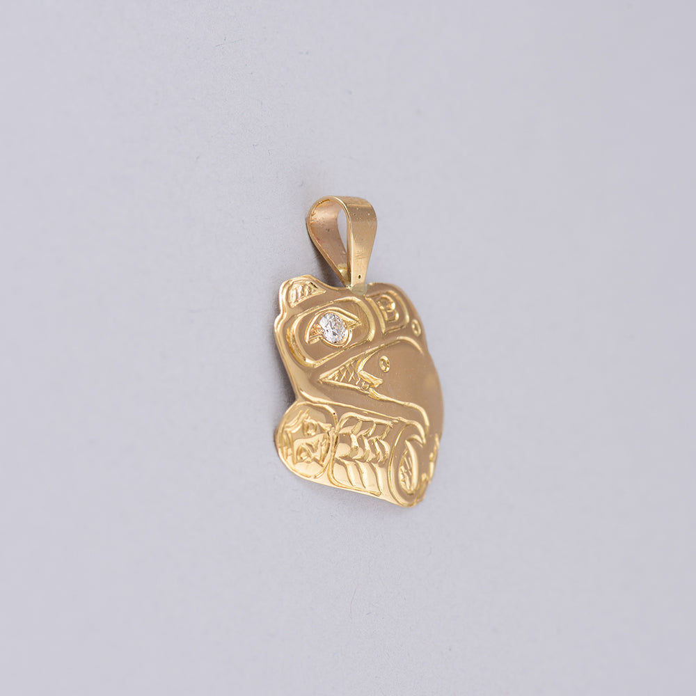 Eagle and Salmon Pendant
