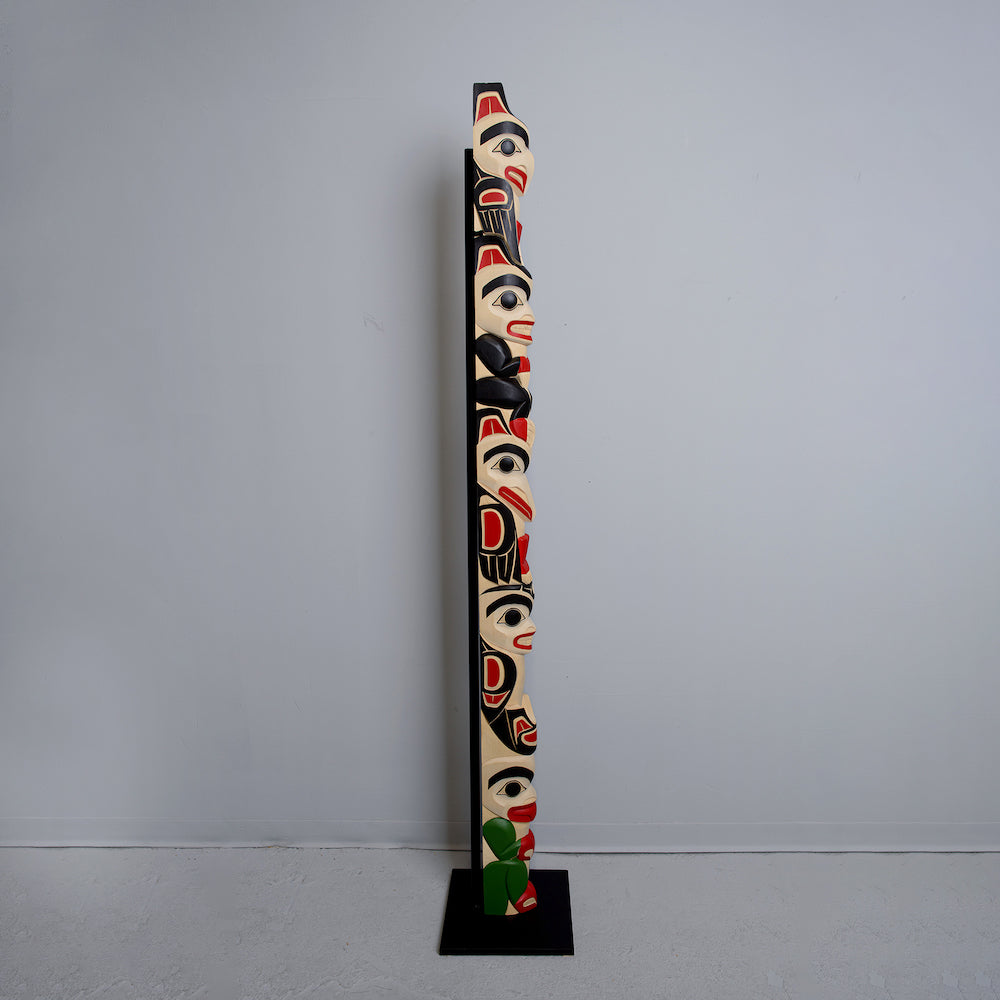Multi-Figure Totem Pole