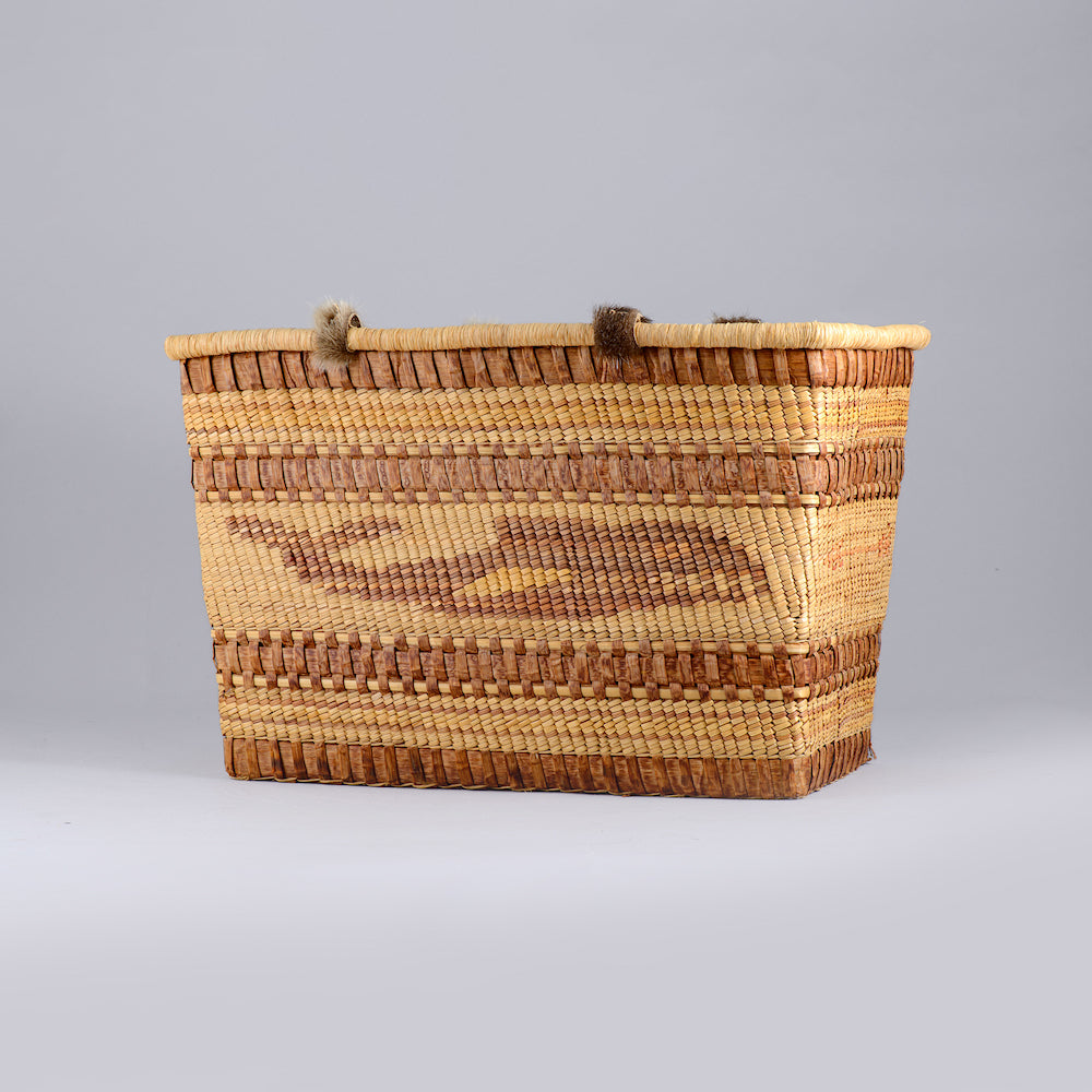 Makah Imbricated Basket