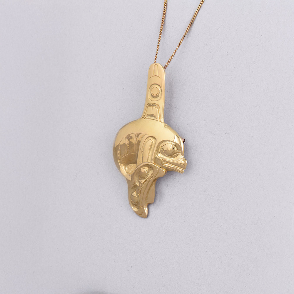 Killer Whale Pendant and Chain