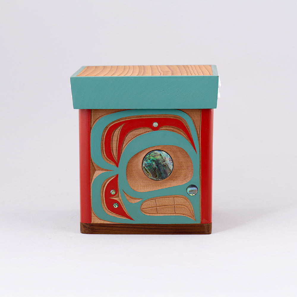 Owl Bentwood Box