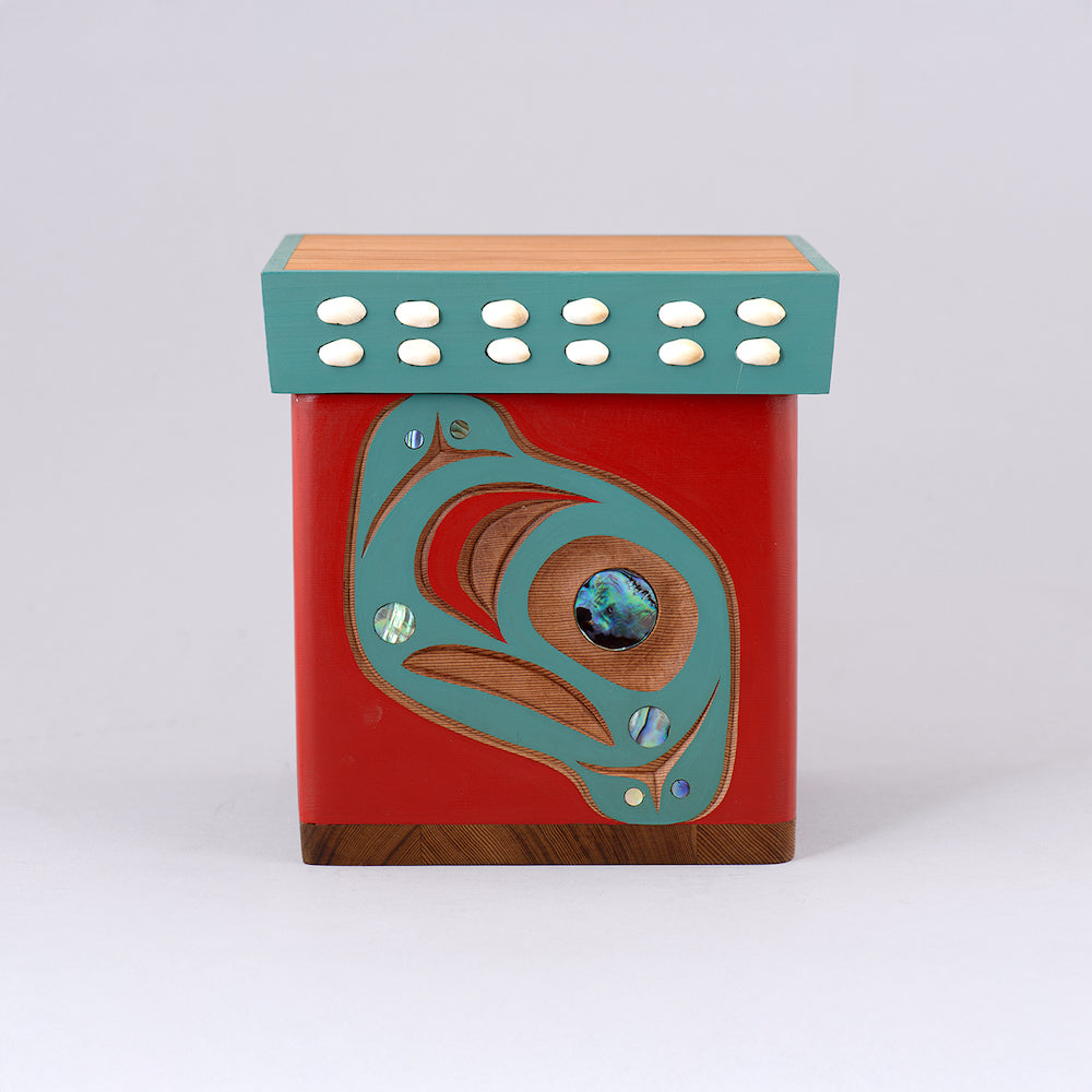 Owl Bentwood Box