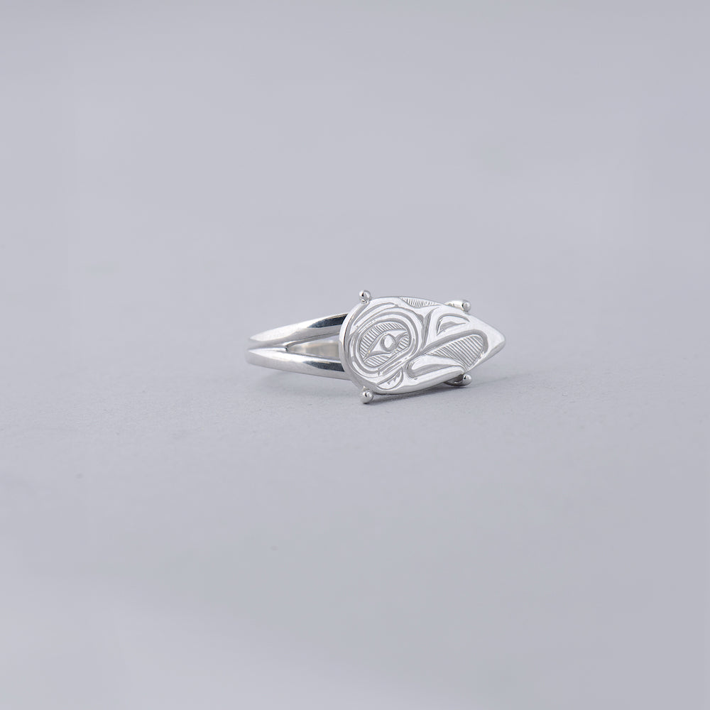 Teardrop Eagle Ring