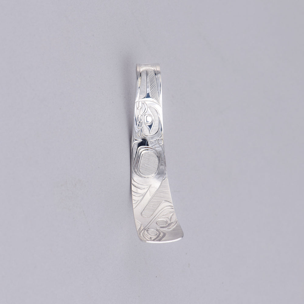 Curved  Killer Whale Pendant