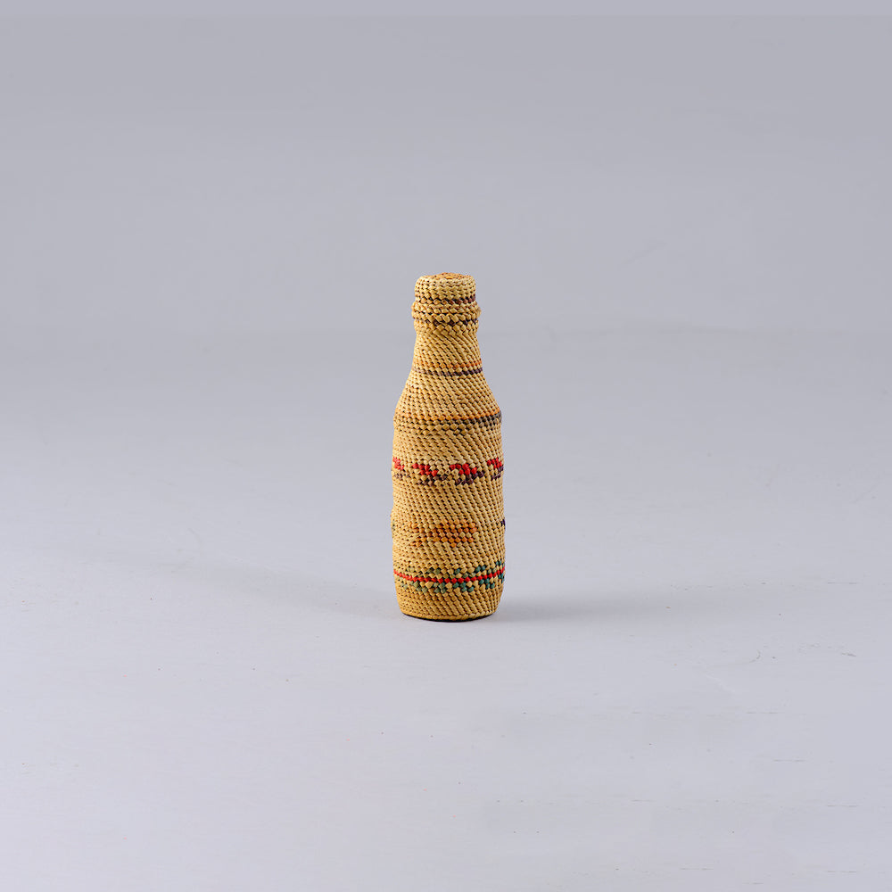 Nuu-Chah-Nulth Basket Covered Bottle