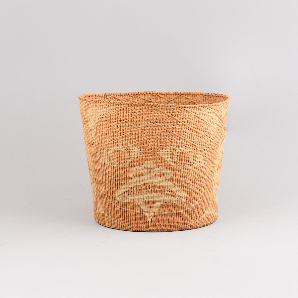 Mouse Woman Spruce Root Basket