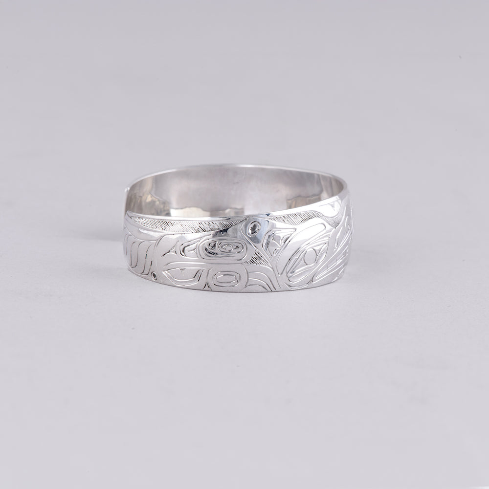 Wolf and Moon Bracelet