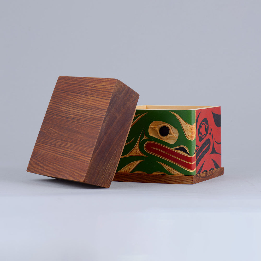 Frog Bentwood Box