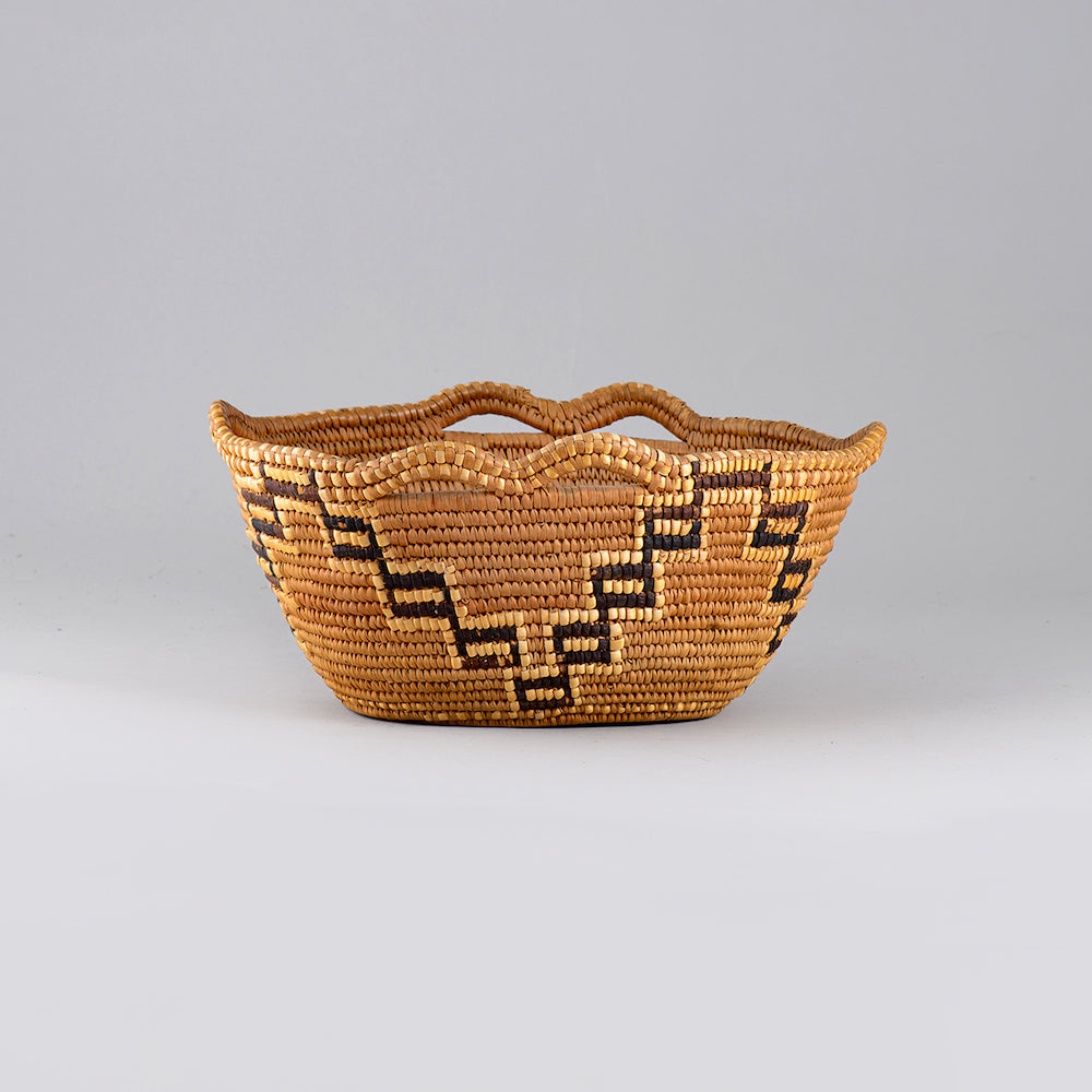 Salish Skagit Oval Basket