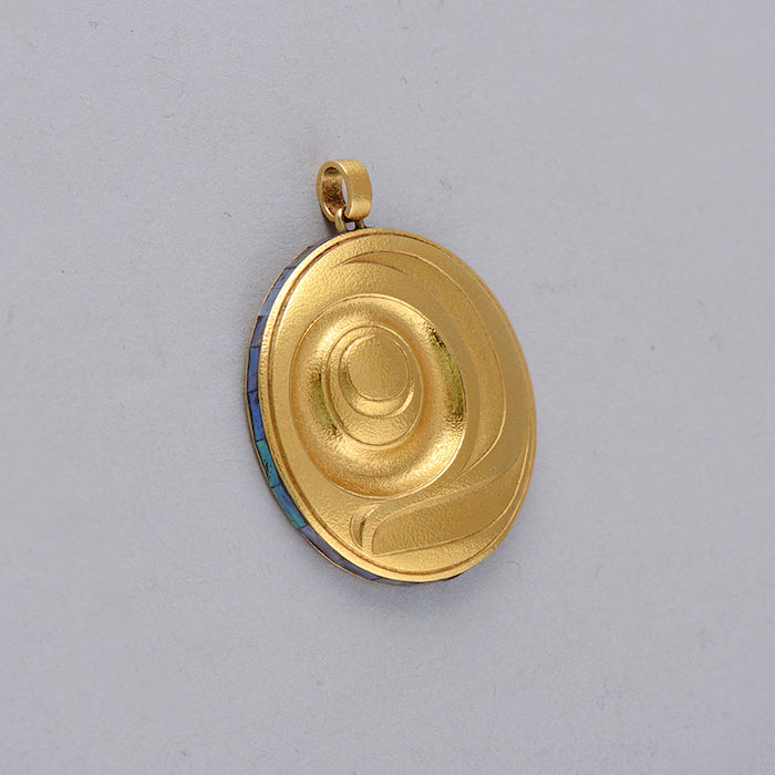 Salmon Egg Pendant