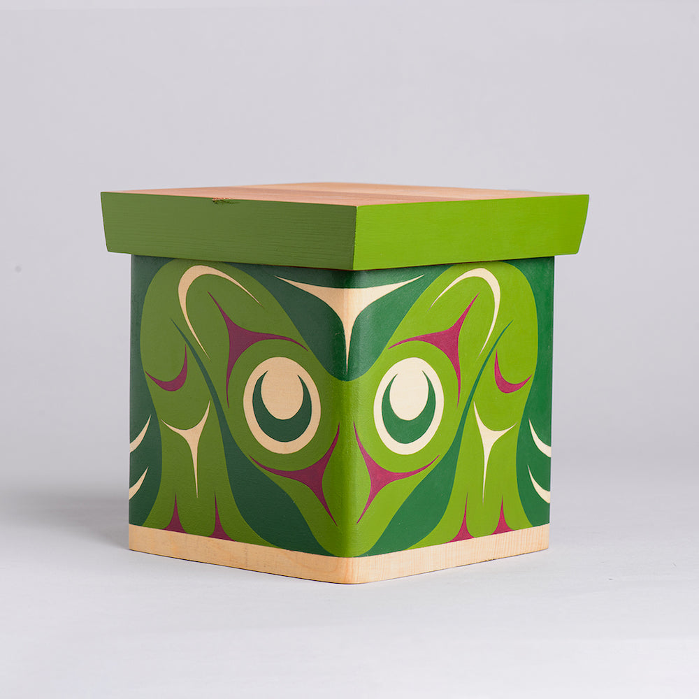 Frog Bentwood Box