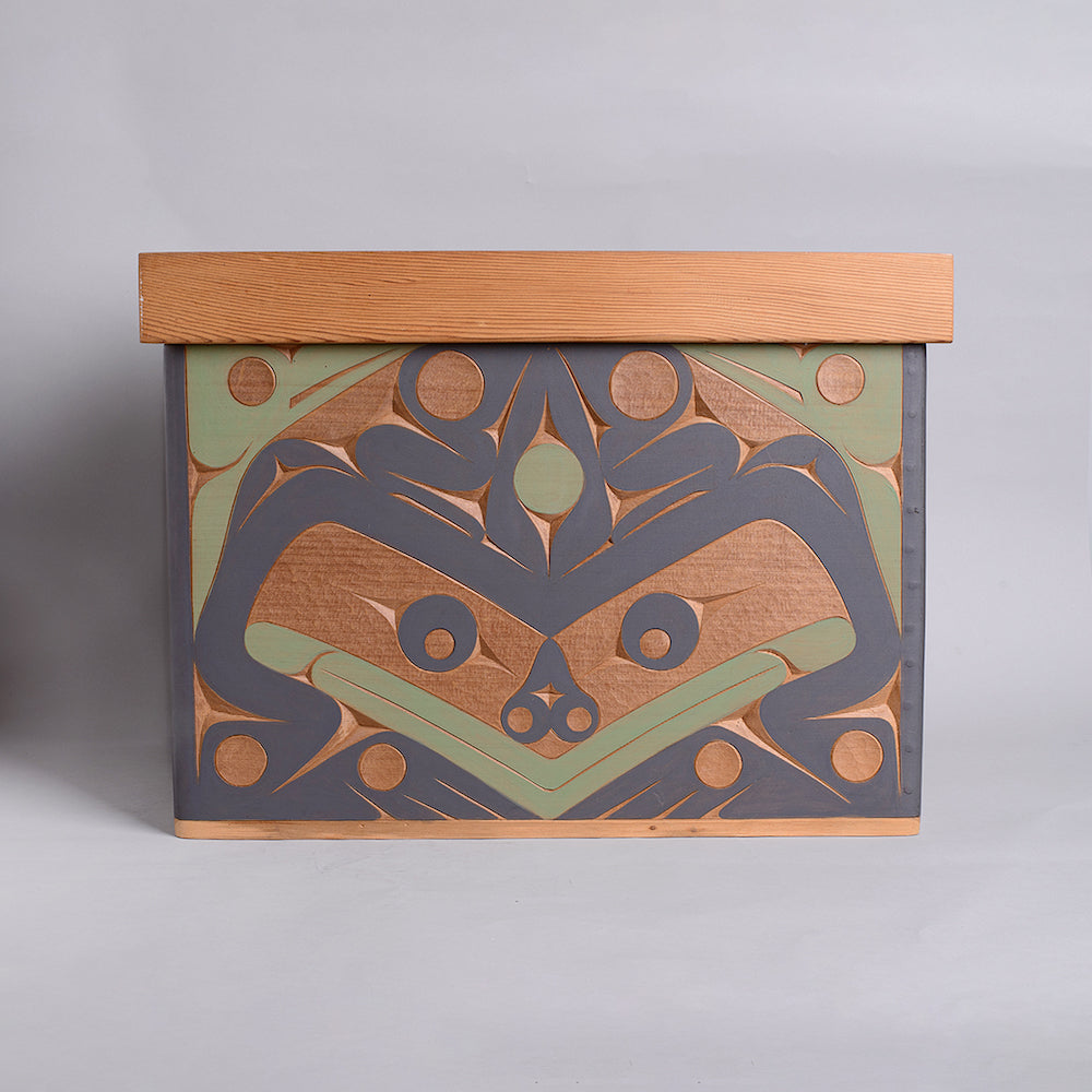 Blue Jay Bentwood Box