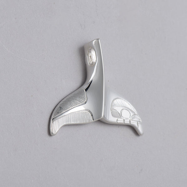 Killer Whale Tail Pendant