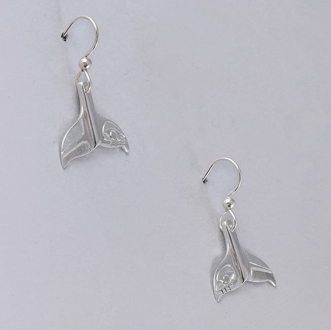 Killer Whale Tail Earrings