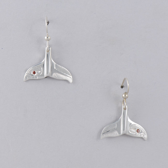 Killer Whale Tail Earrings