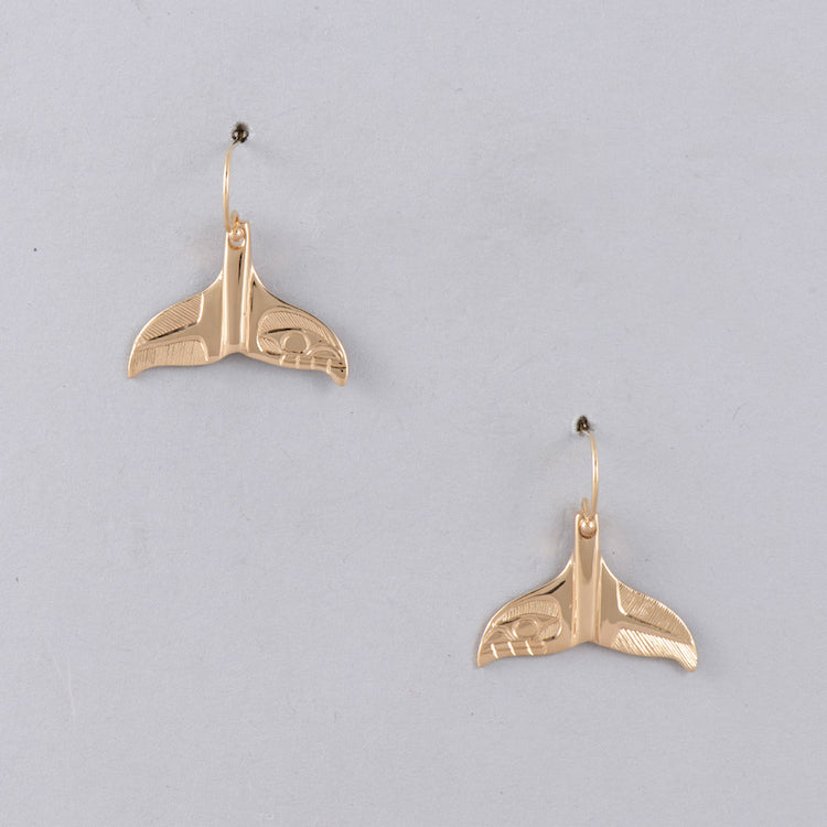 Killer Whale Tail Earrings