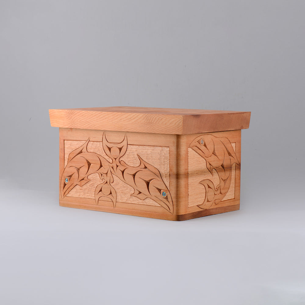 Salmon's Journey Bentwood Box