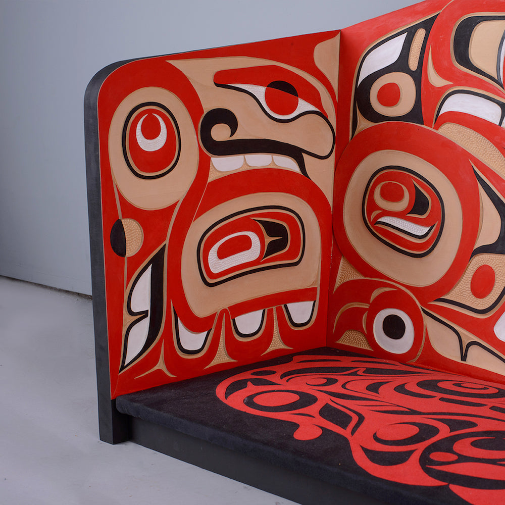 Eagle, Salmon and Bear Chief Seat