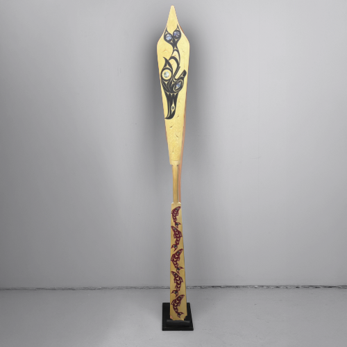 Killer Whale and Salmon Paddle