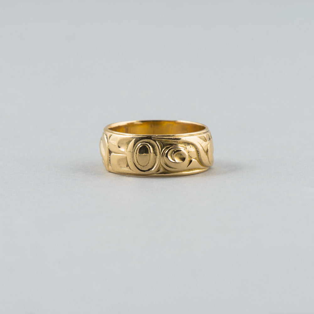Gold Eagle Ring For Men | Classy Men Collection
