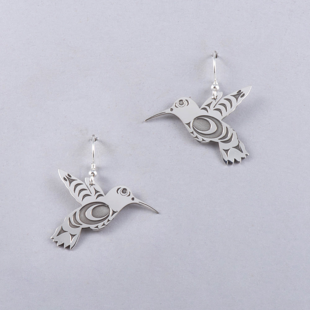 Salish Hummingbird Earrings