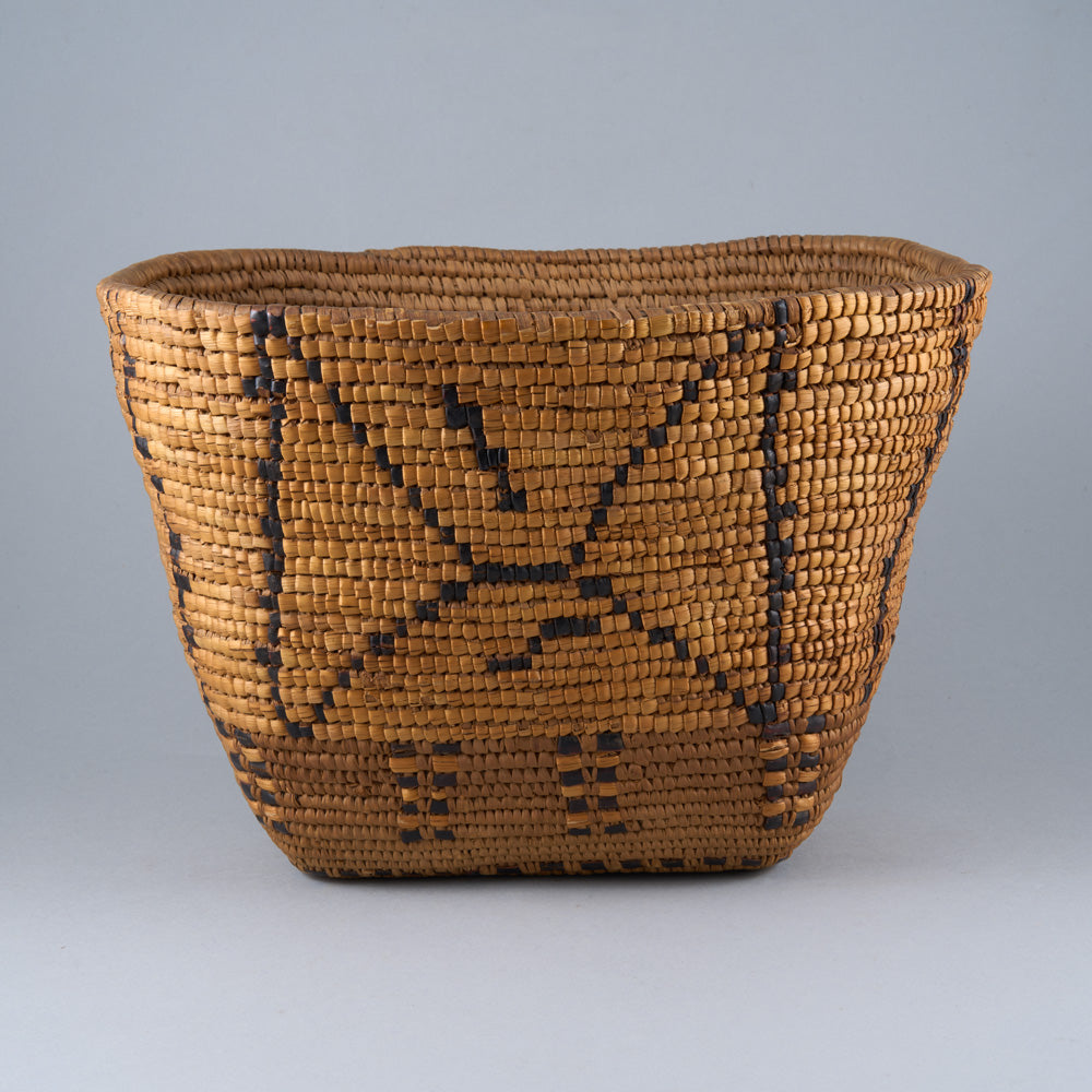Salish Imbricated Basket