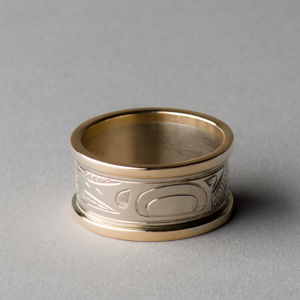 Eagle and Wolf Ring