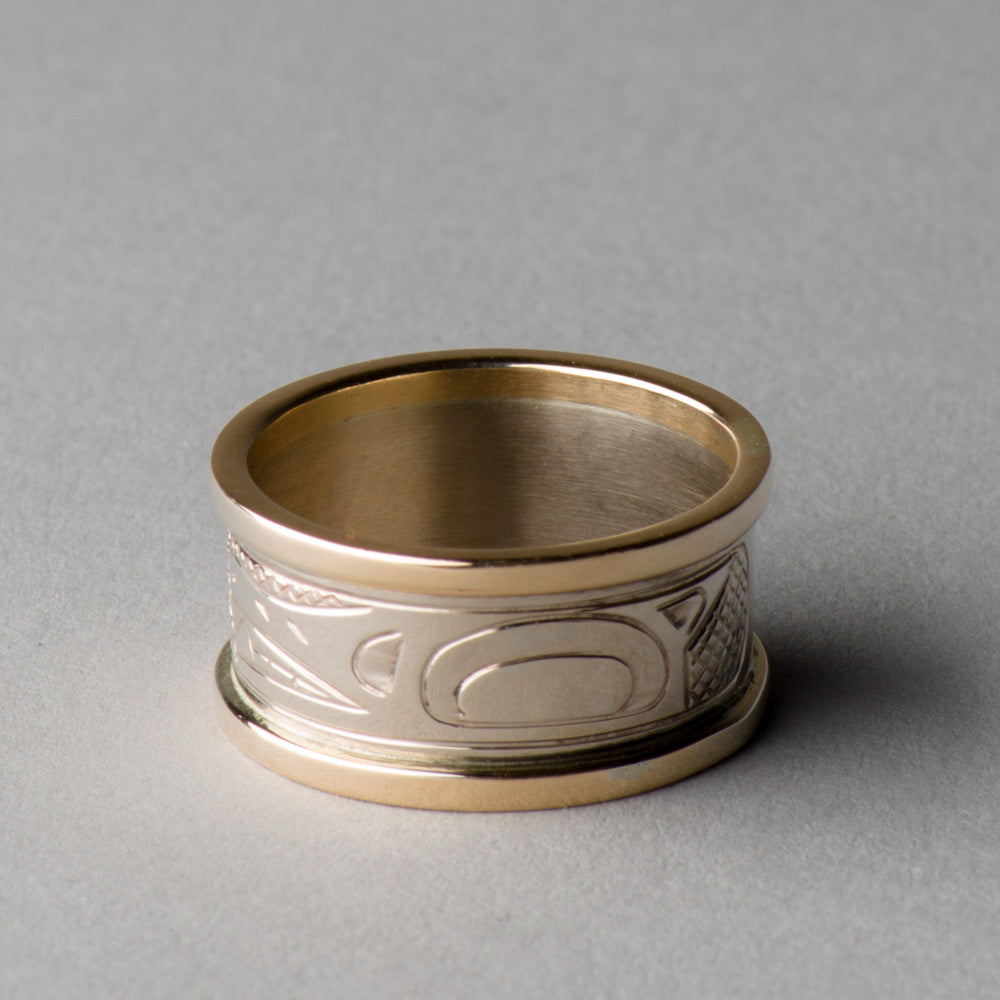 Eagle and Wolf Ring